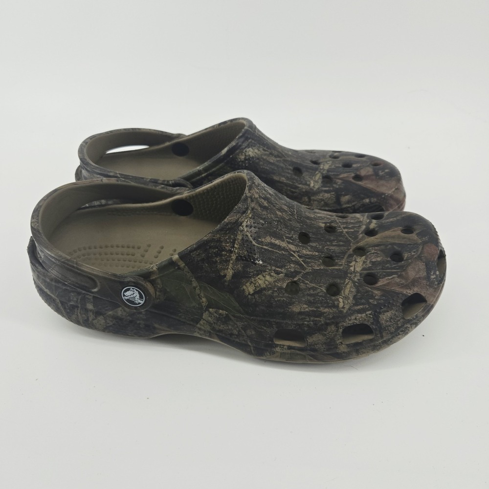 Camo Mossy Oak Crocs Mens 10 - 11